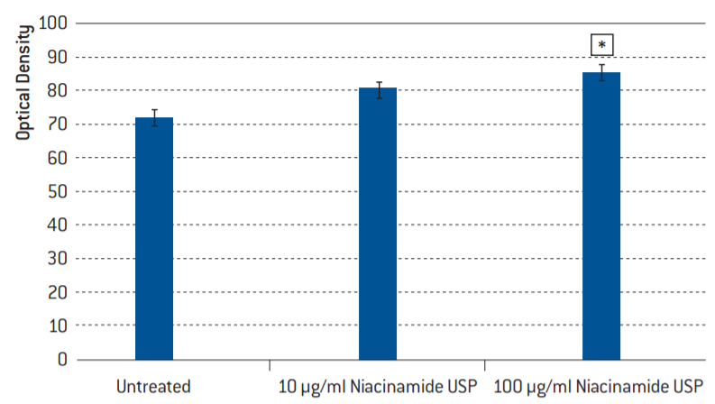 Lonza Niacinamide USP PC Change in Aquaporin-3 Expression
