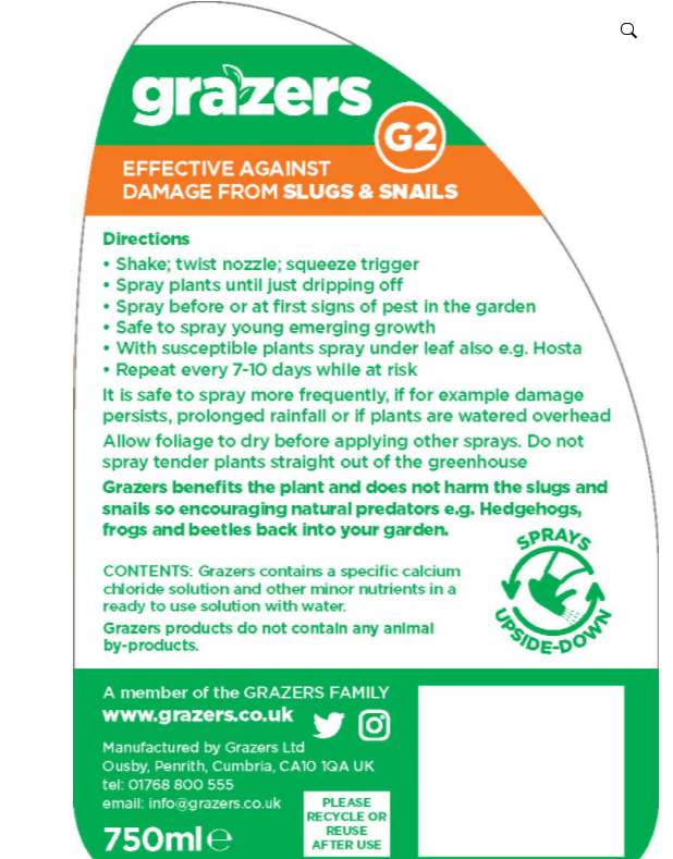 Grazers Grazers Grazers G2 – Diluted RTU (750ml) Features