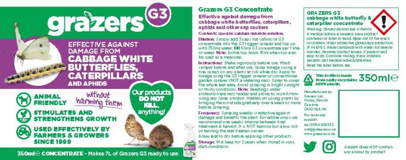 Grazers Grazers Grazers G3 – Concentrate (350ml) Features