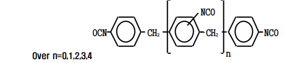 Kumho Mitsui Chemicals COSMONATE CG-27N Chemical structure