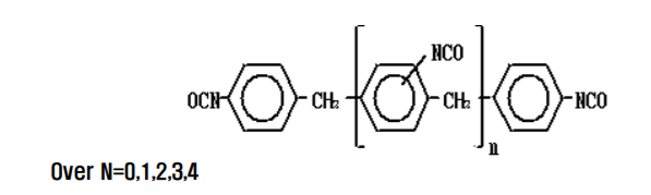 Kumho Mitsui Chemicals COSMONATE PM-60 Chemical structure