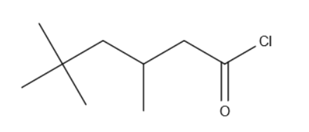 Transpek Industry Isononanoyl Chloride Chemical Structure