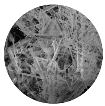 Karntner Montanindustrie Wollastonite LAR 325# SEM-micrograph