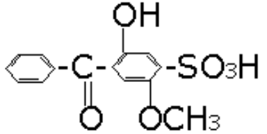 Yidu Huayang Chemical BENZOPHENONE 4 Structural Formula