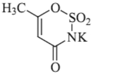 Shijiazhuang Shixing Amino Acid Acesulfame-K - Structural Formula
