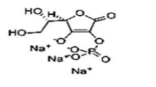 Hubei Artec Vitamin C Phosphate Sodium - Molecular Structure