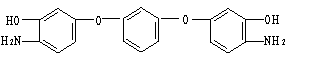 Dragon Chemical, Corp. 1,3-bis(3-hydro-4-aminophenoxy) Benzene - Structural Formula