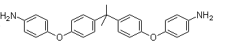 Dragon Chemical, Corp. 2,2-Bis[4-(4-aminophenoxy)phenyl]propane - Structural Formula