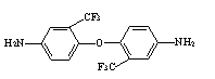 Dragon Chemical, Corp. 2,2'-bis(trifluoromethyl)-4,4'-Diaminodiphenyl ether - Structural Formula