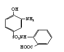 Dragon Chemical, Corp. 2-AMINOPHENOL-4-(2-CARBOXY) SULFONANILIDE - Structural Formula