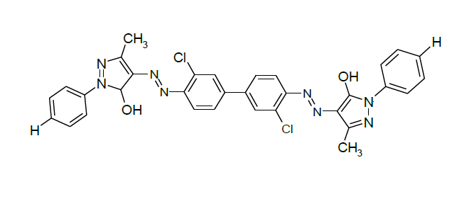 Panax Orange P (P.O.13) - Chemical Structure of The Pigments