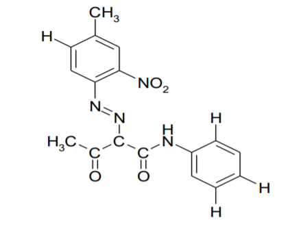 Panax Yellow FG (P.Y.1) - Chemical Structure of The Pigments