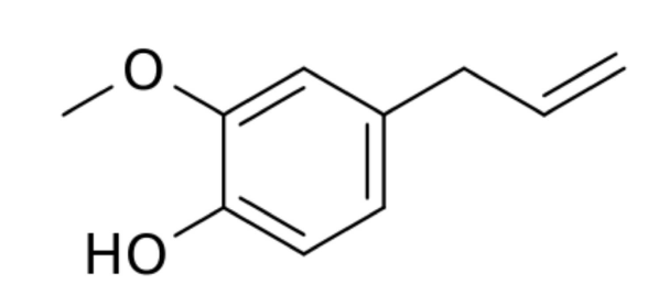 Van Aroma Eugenol Redistilled Natural 99%+ (CL-501) - Chemical Structure