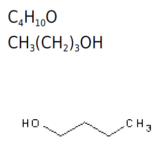 PanReac AppliChem by ITW reagents 1-Butanol (USP-NF) pure, pharma grade - Chemical Structure