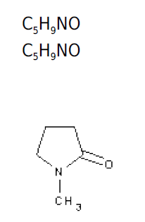 PanReac AppliChem by ITW reagents 1-Methyl-2-Pyrrolidone (BP, Ph. Eur., USP-NF) pure, pharma grade - Chemical Structure