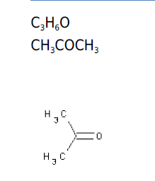 PanReac AppliChem by ITW reagents Acetone (USP, BP, Ph. Eur.) pure, pharma grade - Chemical Structure