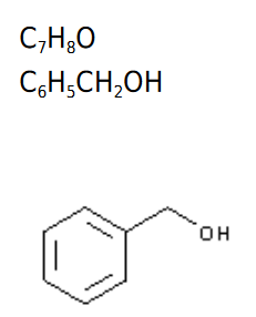 PanReac AppliChem by ITW reagents Benzyl Alcohol (Ph. Eur.) pharma grade - Chemical Structure
