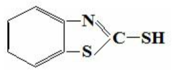 Puyang Changyu Petroleum Resins MBT(M) Powder - Structural Formula