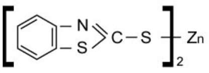 Puyang Changyu Petroleum Resins ZMBT(MZ)-LOW MZ(high M+) Powder - Structural Formula