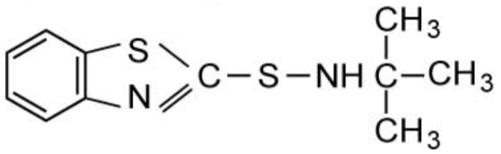 Puyang Changyu Petroleum Resins TBBS(NS) Powder - Structural Formula