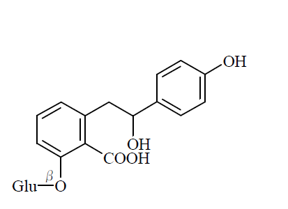 AMACHA Liquid B(N) - Hydrangeaglucoside A Structure