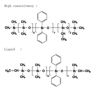 Dalian Yuanyong Organosilicon Phenyl Siliconegum (HTV) - Structure