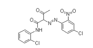 Hangzhou Dimacolor Fast Yellow 10G (PY 3) - Structural Formula