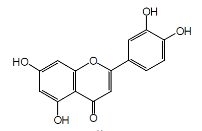 ASHITABA Liquid B - Luteolin Structure
