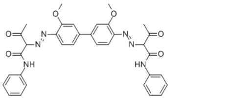 Hangzhou Dimacolor Benzidine Orange R (PO 16) - Structural Formula