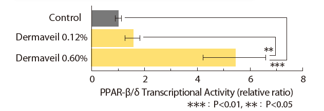 Dermaveil - Prevention of Ppar- Transcription
