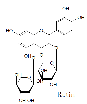 EUCALYPTUS Liquid B - Rutin Structure