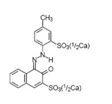 Hangzhou Colorant Pigment Chemicals Lithol Rubine 4BL - Chemical Formula