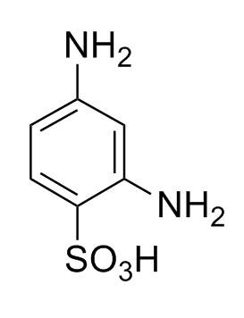 Aarti Industries Meta Phenylene Diamine 4- Sulphonic Acid(Free Acid)(MPDSA) & Sodium Salt - Chemical Structure