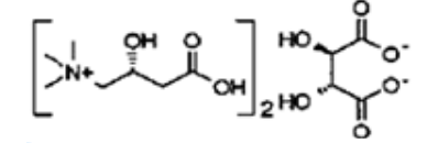 l-carnitine l-tartrate molecular weight 2.1-2 The structural formula of L-carnitine-L-tartrate (Ill. by Ida S