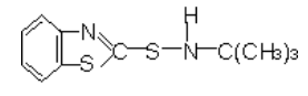 Shandong Stair Chemical & Technology Vulcanization accelerator NS(TBBS) - Structure Formula