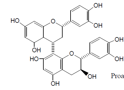 YASHABUSHI Liquid B - Proanthocyanidin B3 Structure