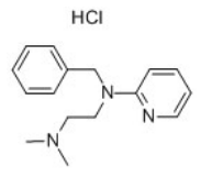 Qingdao Qingmei Biotech Tripelennamine hydrochloride - Chemical Structure