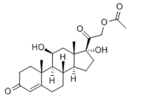Qingdao Qingmei Biotech Hydrocortisone acetate - Chemical Structure