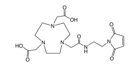 CD Bioparticles Maleimide-NOTA - Structure