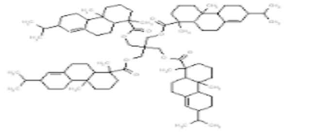 Mangalam Organics Limited ESTER GUM (Penta) - Chemical Structure