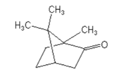Mangalam Organics Limited CAMPHOR A GRADE - Chemical Structure