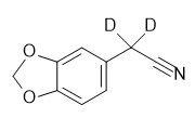 Chimete 3,4- (METHYLENEDIOXY) PHENYL ACETONITRILE - Chemical Structure