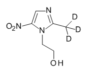 METRONIDAZOLE D3 - Chemical Structure
