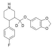 PAROXETINE D2 - Chemical Structure