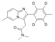 ZOLPIDEM D4 - Chemical Structure