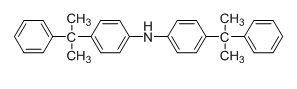China Star Materials 4,4'-Bis(α,α-dimethylbenzyl) diphenylamine - Structural Formula