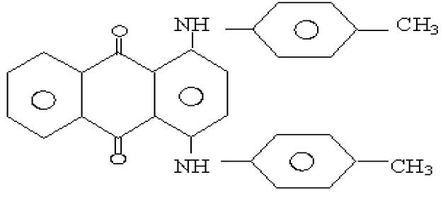 Lavanya Angulosa - D & C Green 6 - Chemical Structure