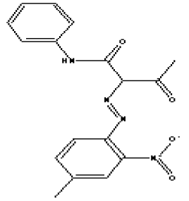 Lavanya Revolutum - Pigment Yellow 1 - Chemical Structure