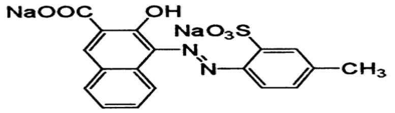 Lavanya Viola - D & C Red 6 - Chemical Structure