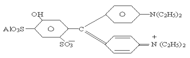Neelilake Patent Blue V Lake 18 – 28% - Chemical Structure